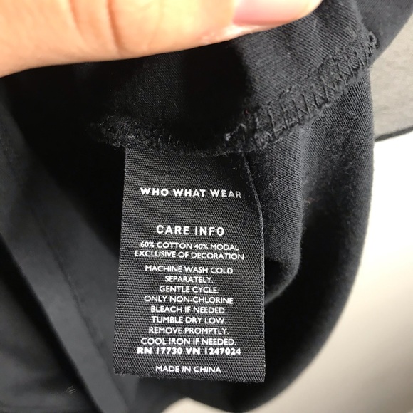 Who What Wear Ruffled Back Tank Blouse Large - Picture 4 of 5